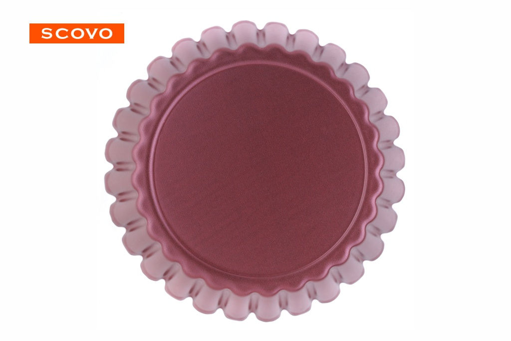 АП_ЗАБАВА Тортница D240 (бордо) арт RZ-052 (толщ. до 1,2мм) SKOVO