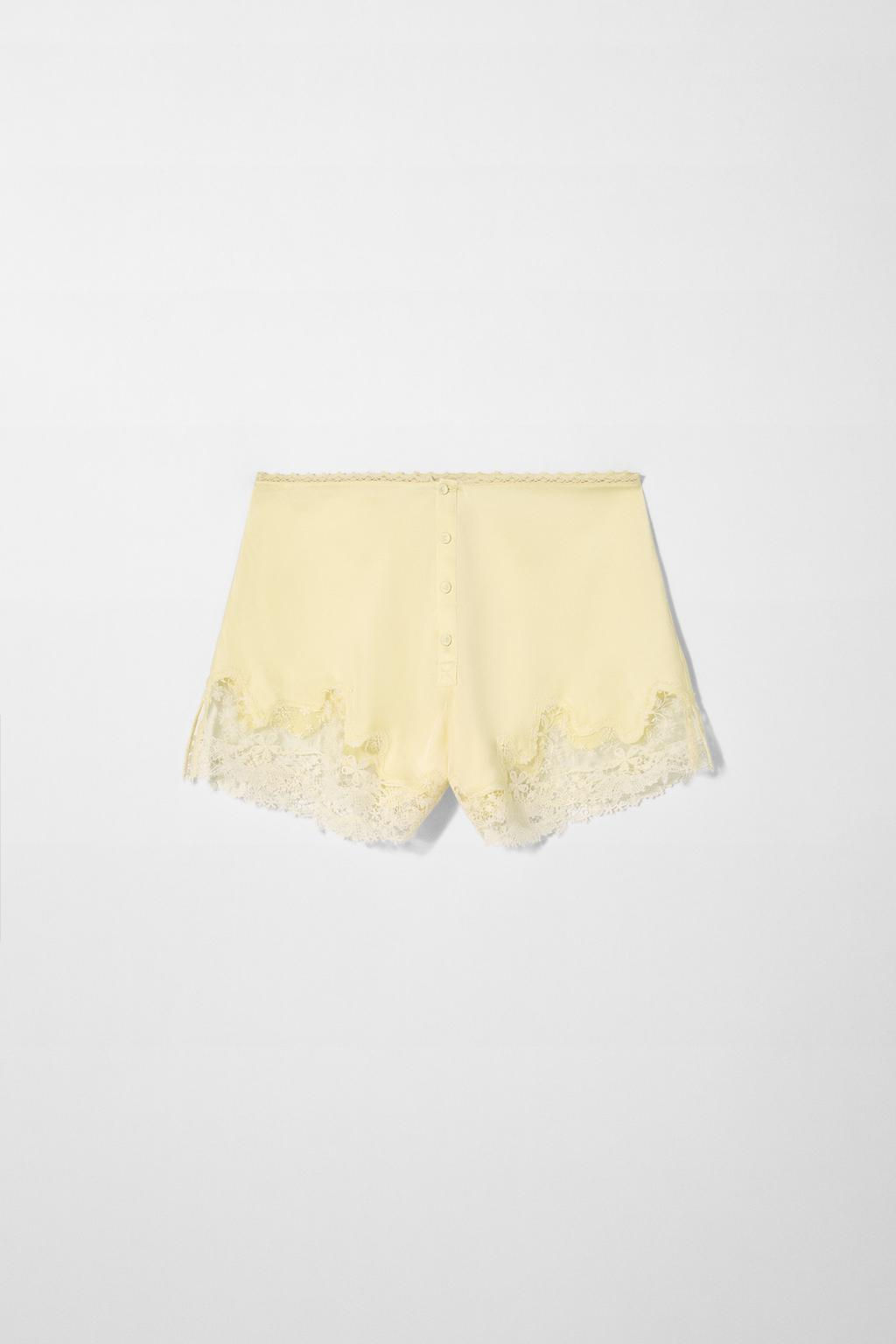 SILK LINGERIE SHORTS KATE MOSS X ZARA  фото 5