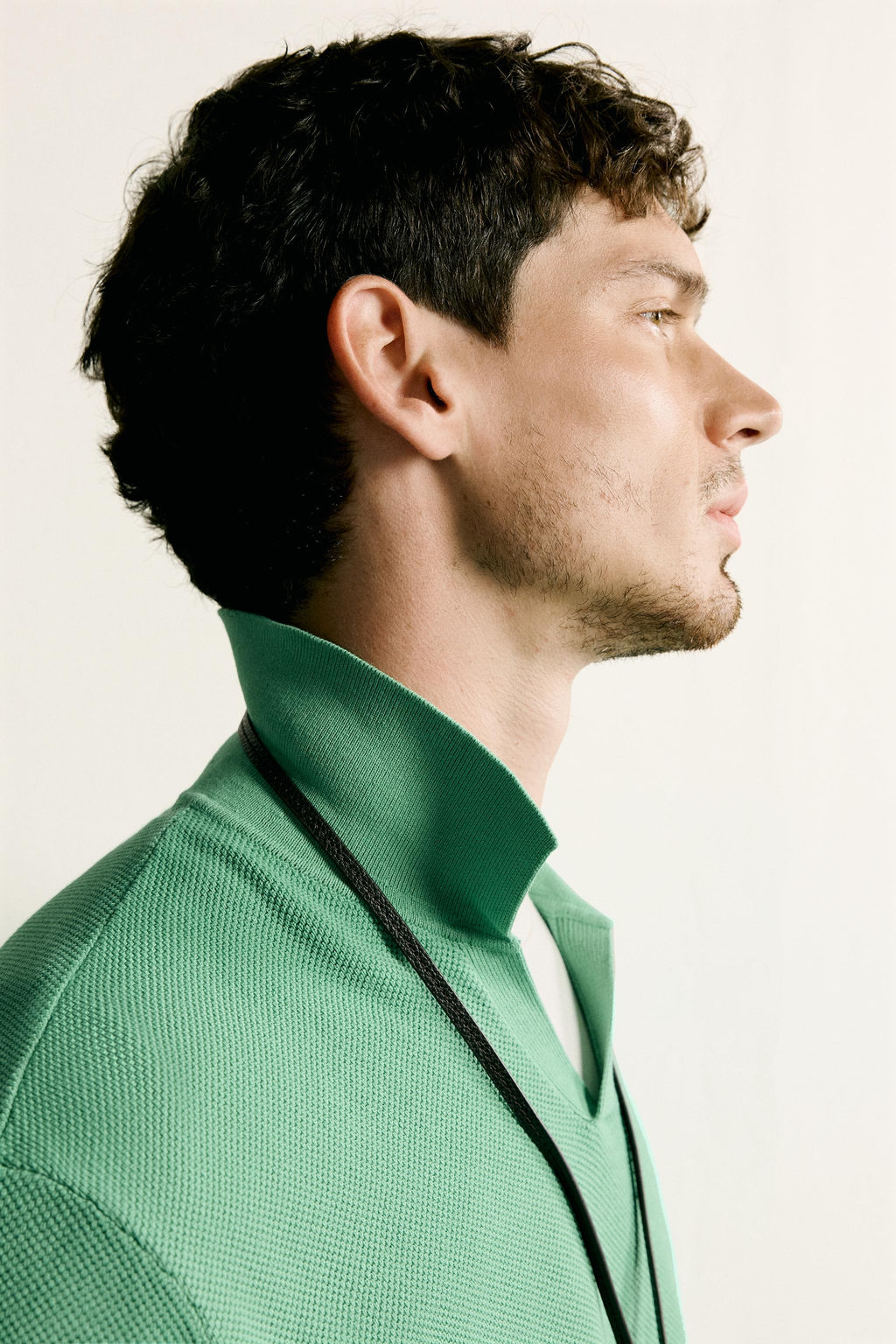 POLO PUNTO REGULAR FIT ESTRUCTURA / Verde - Zara фото 6