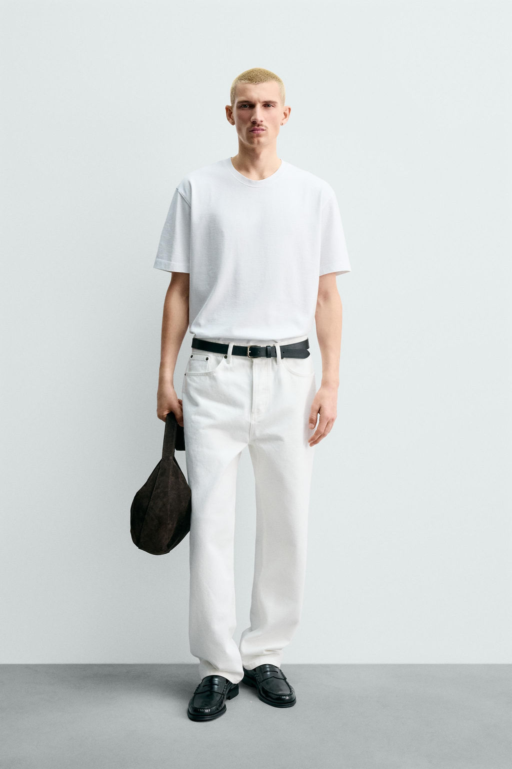 HEAVYWEIGHT SHORT SLEEVE T-SHIRT - Zara фото 10