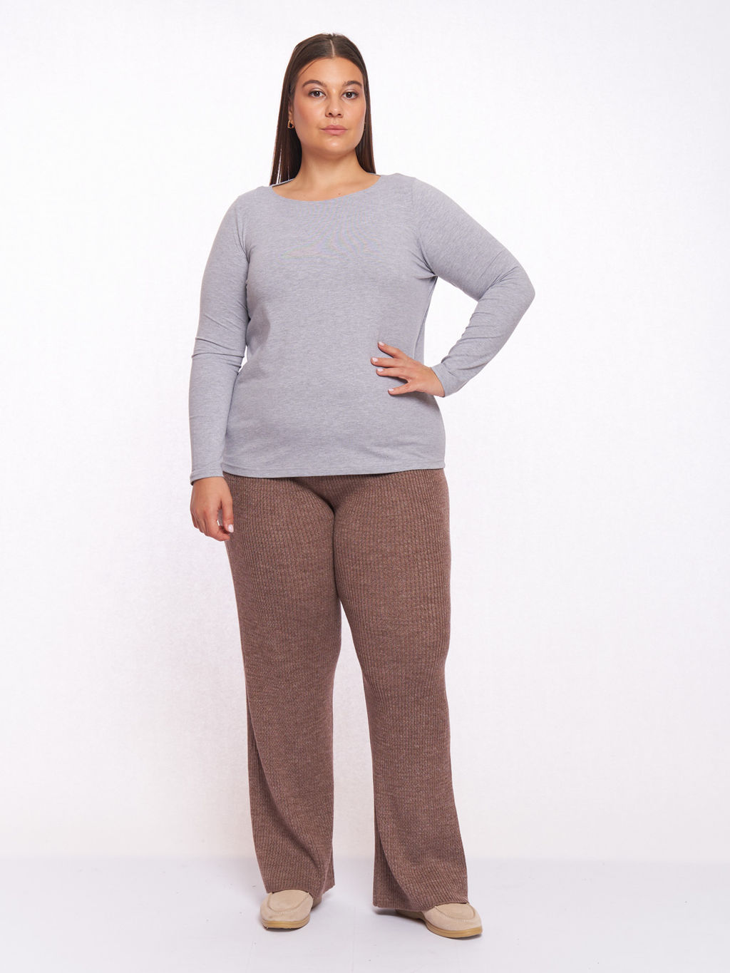 Лонгслив оверсайз BL17002MEL23 - Артесса фото 6