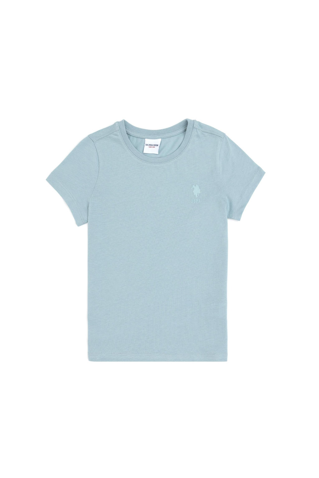 Футболка U.S. Polo Assn для мальчика зелёный хлопок  фото 6