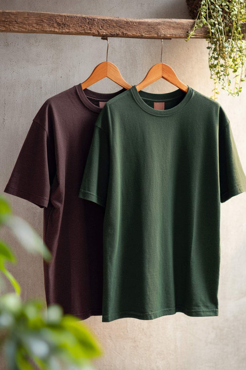 TRENDYOL MAN Siyah-Ekru Oversize 2li Paket Basic %100 Pamuklu T-Shirt TMNSS24TS00038 - Trendyolmilla фото 15