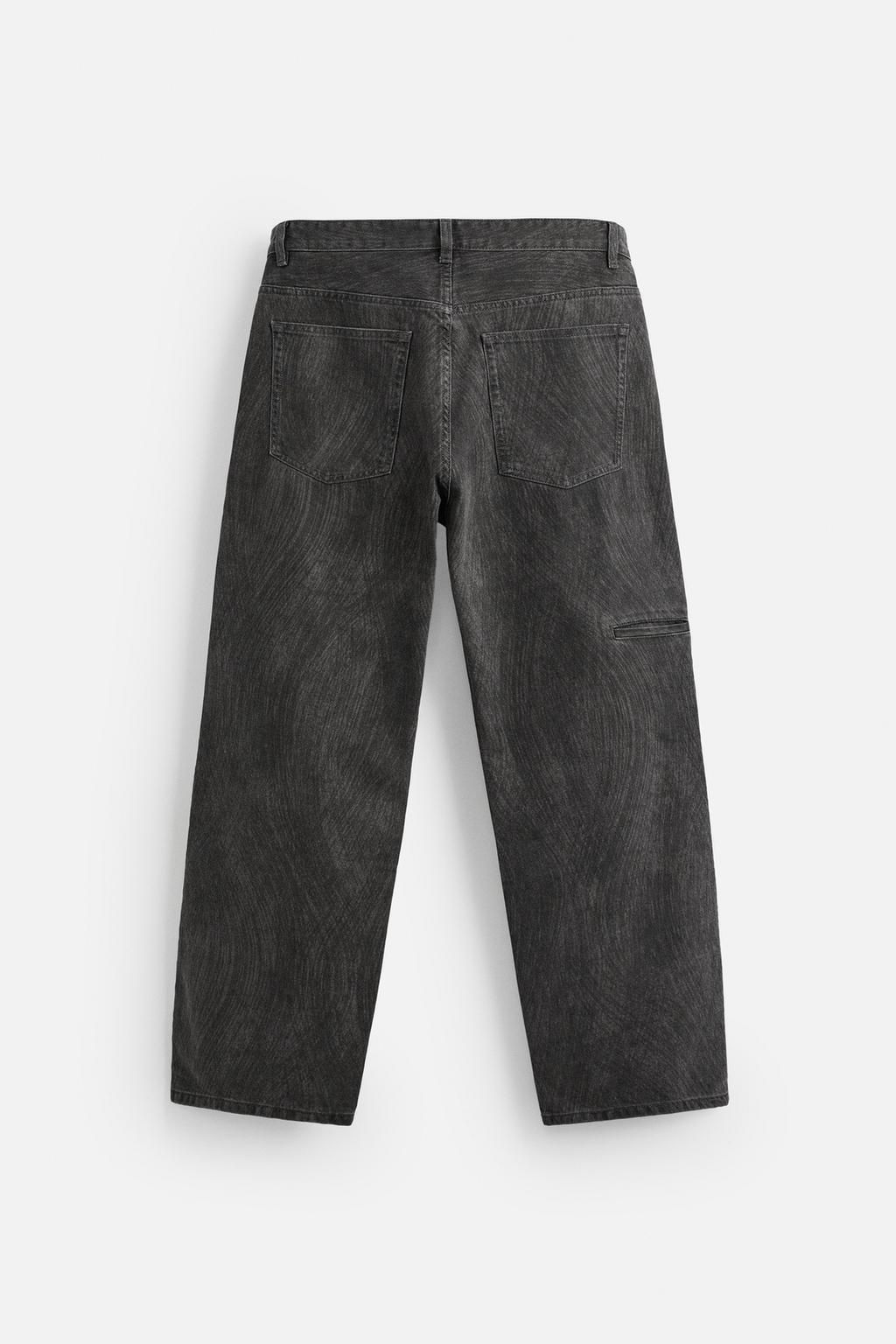 WAVE BAGGY FIT JEANS - Zara фото 8