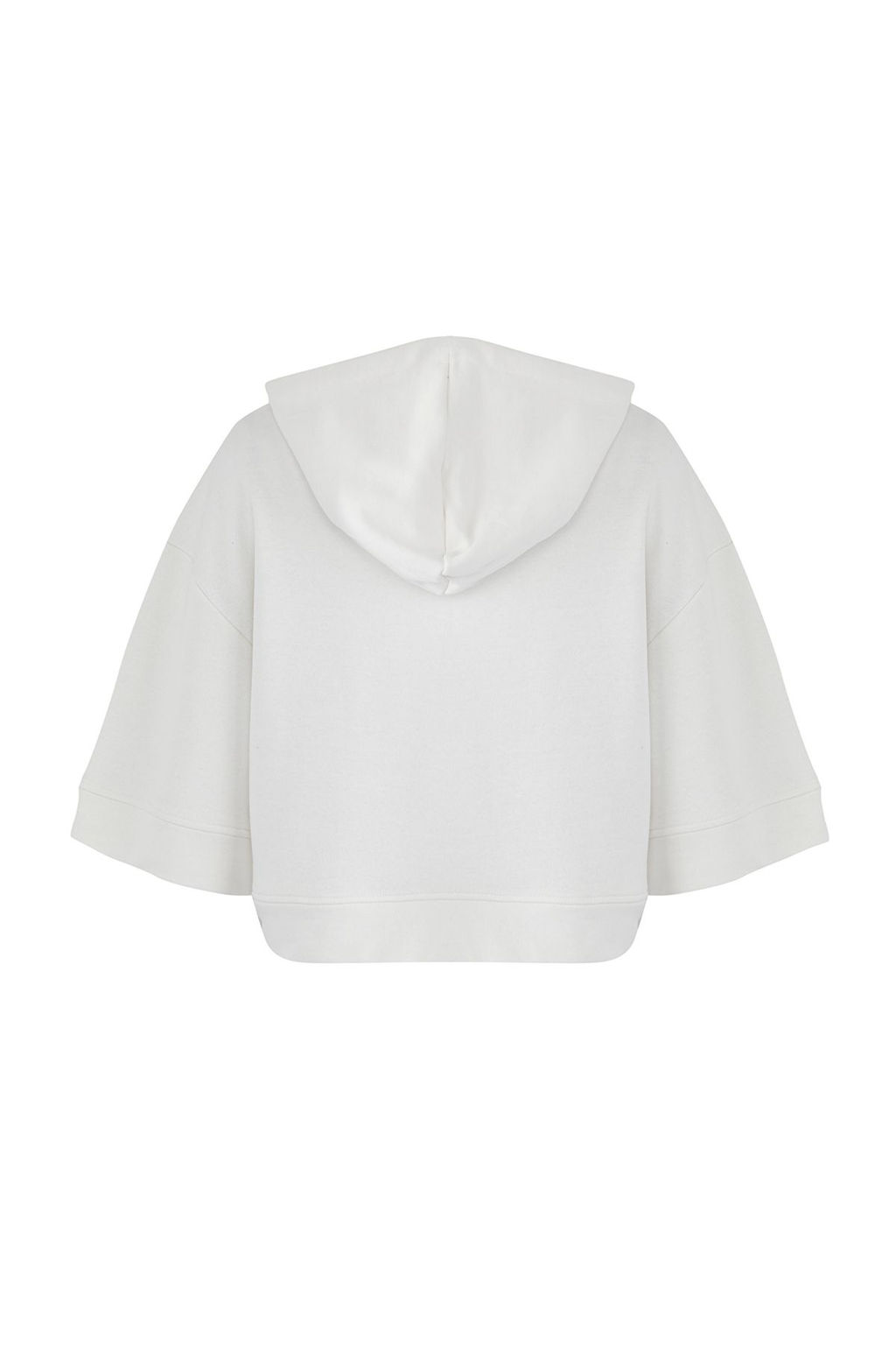 Teen Ekru Kapusonlu Fermuar Detayl? Truvakar Kol Kal?n Orme Sweatshirt TWOAW26SW00024 - Trendyolmilla фото 12