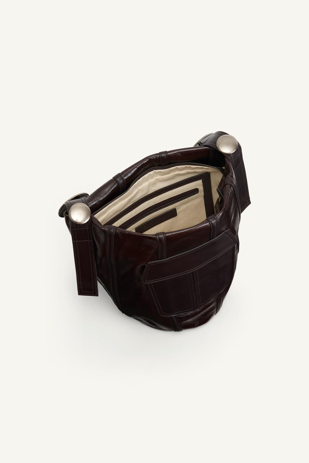 LTHR PCKT BG 14 - Zara фото 8