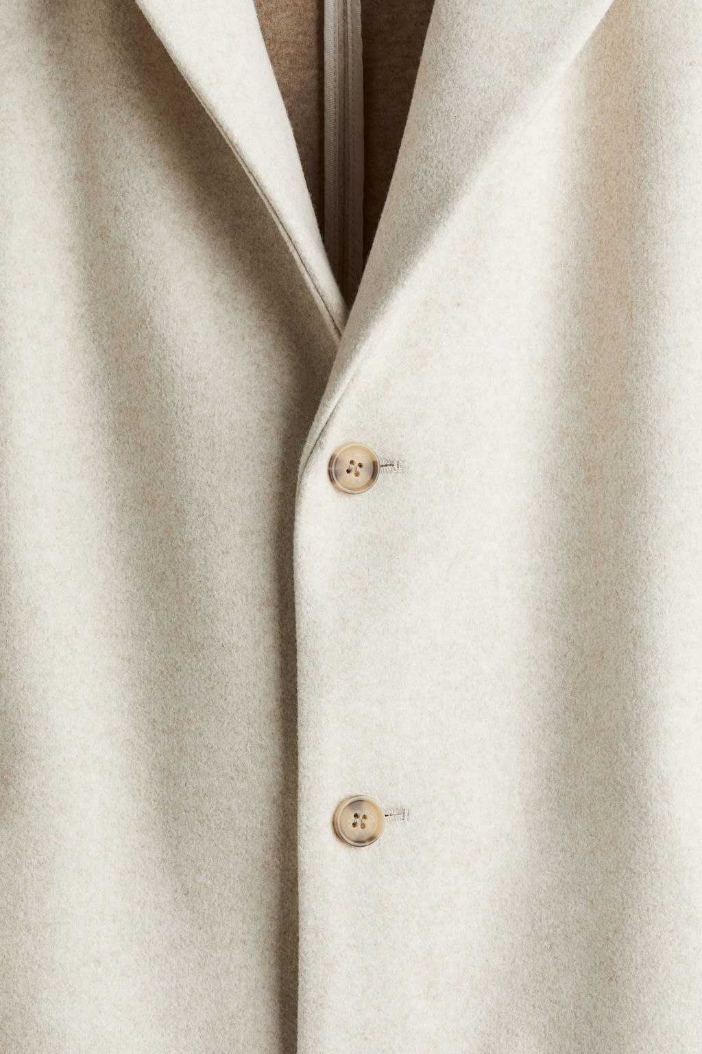 Abrigo en mezcla de lana Slim Fit - H&m фото 7