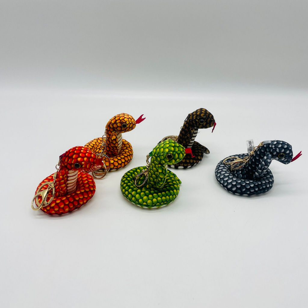 Мягкая игрушка брелок Змейка 9 см в ассортименте - Storyland фото 2