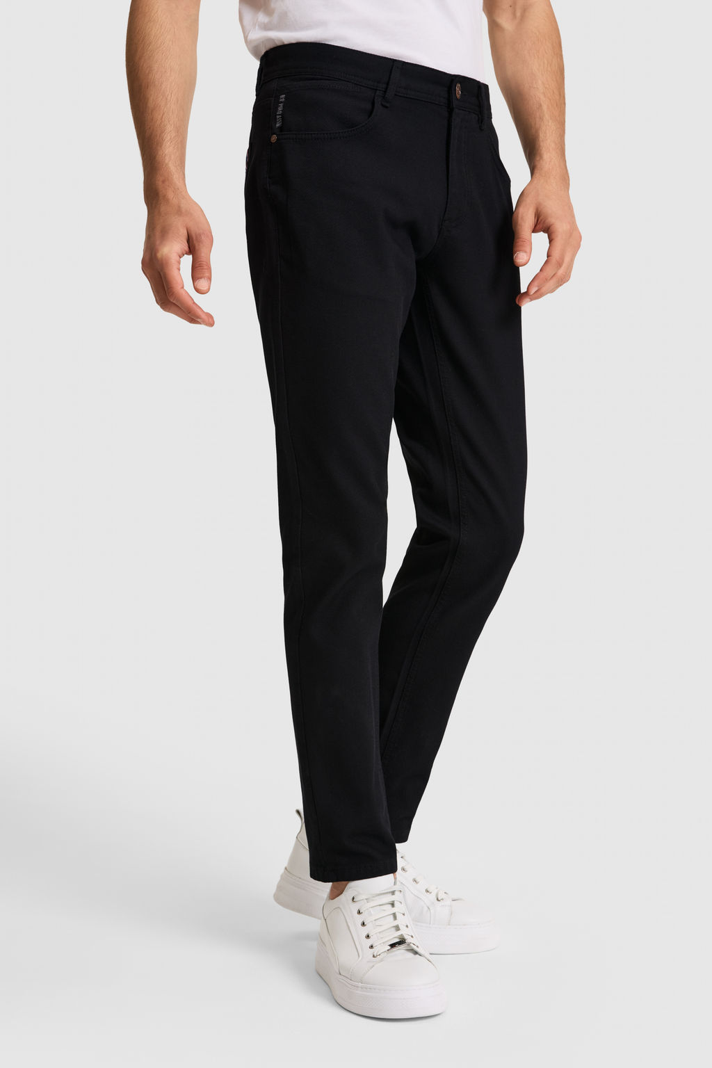 Erkek Siyah Kanvas Pantolon - U.s. polo assn фото 3