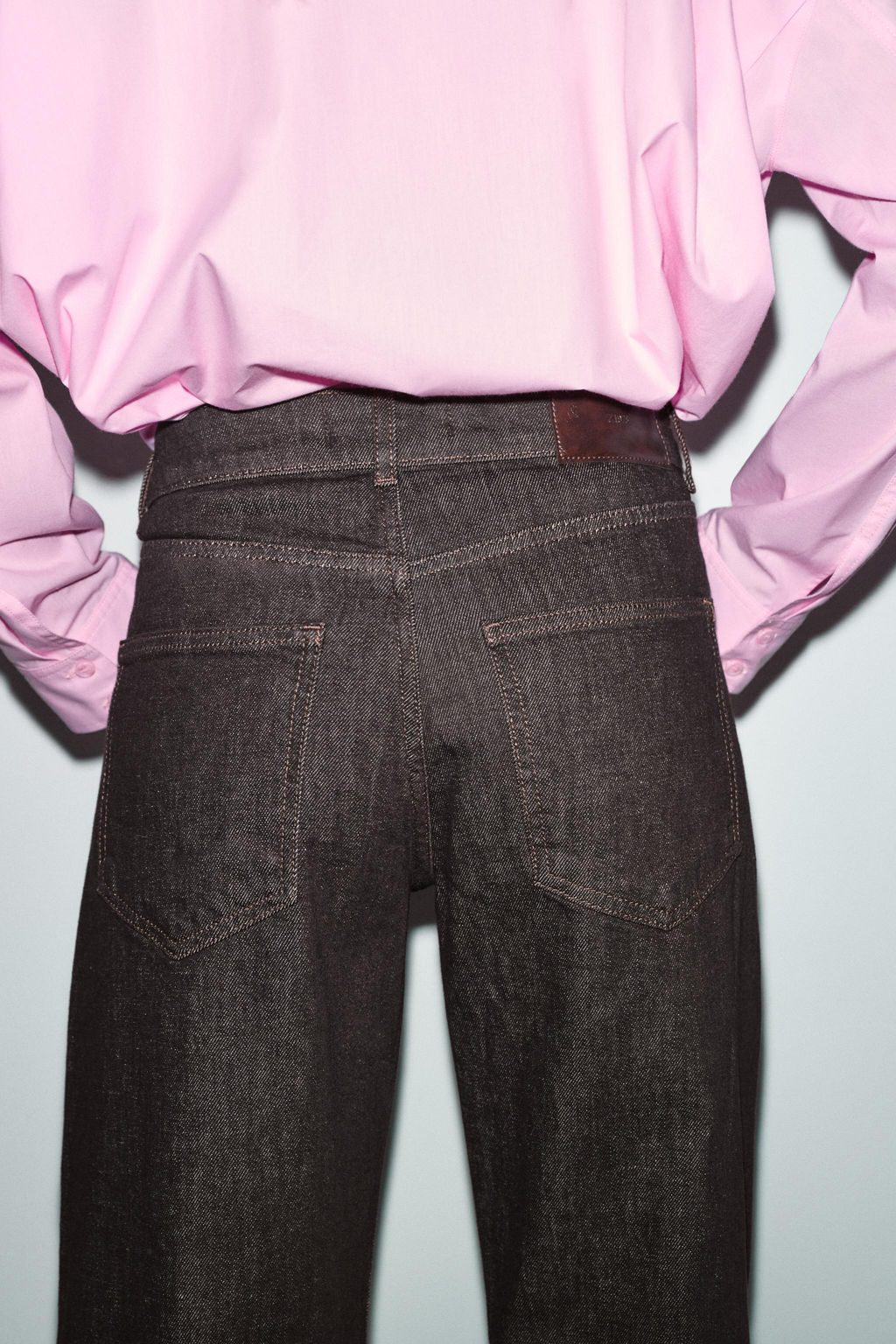 JEANS Z1975 LOOSE STRAIGHT MID-WAIST - Zara фото 7