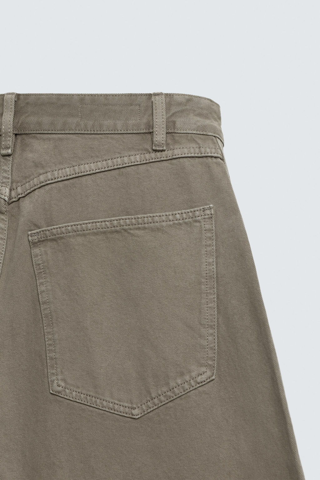 JEANS BALLOON FIT CREMALLERA / Tostado - Zara фото 11