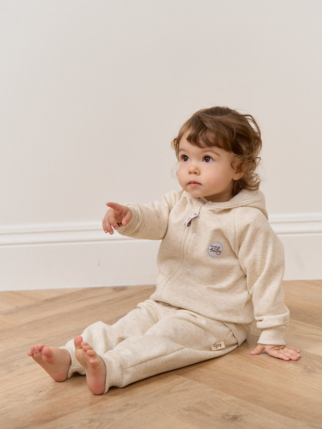 Костюм с толстовкой Ванильный пудинг утепленный 0+ - Bungly фото 16