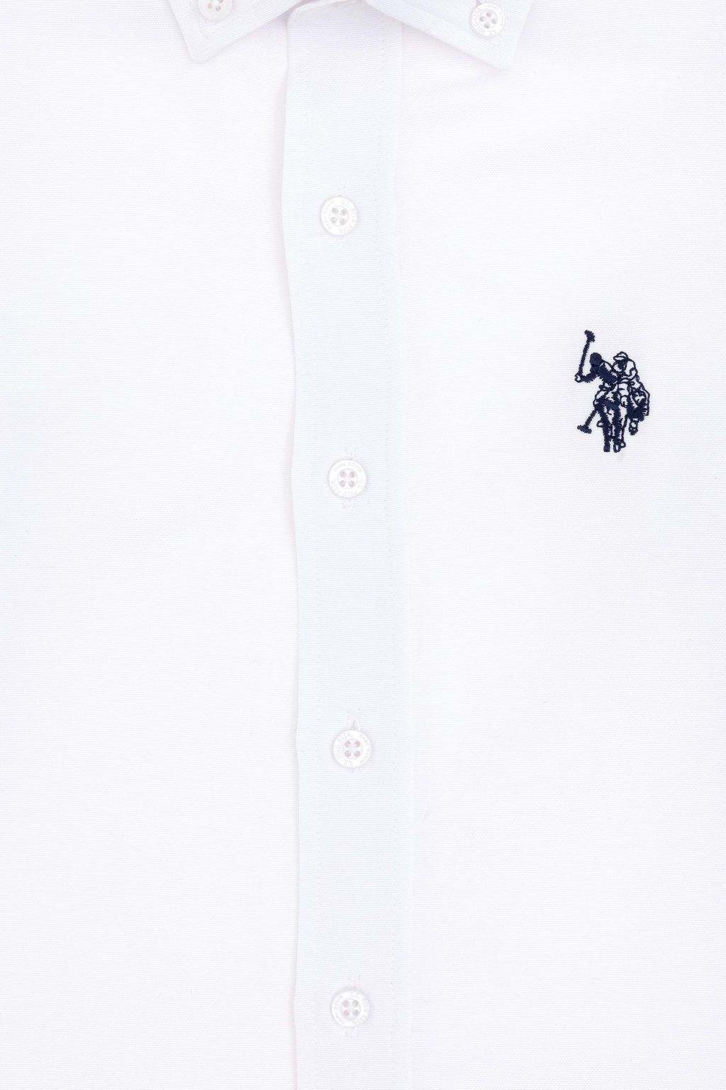 Базовая рубашка с длинным рукавом мальчика Неожиданная скидка в корзине - U.s. polo assn фото 4