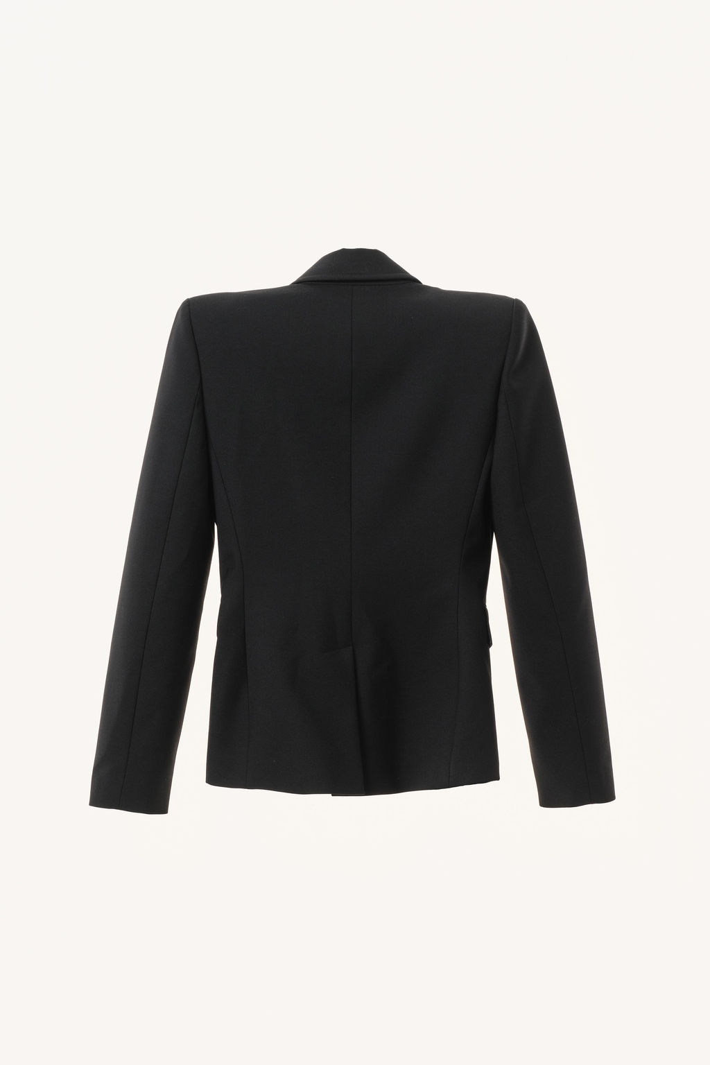 BLAZER ENTALLADA HOMBRERAS CON LANA WILLY CHAVARRIA X ZARA / Negro  фото 5