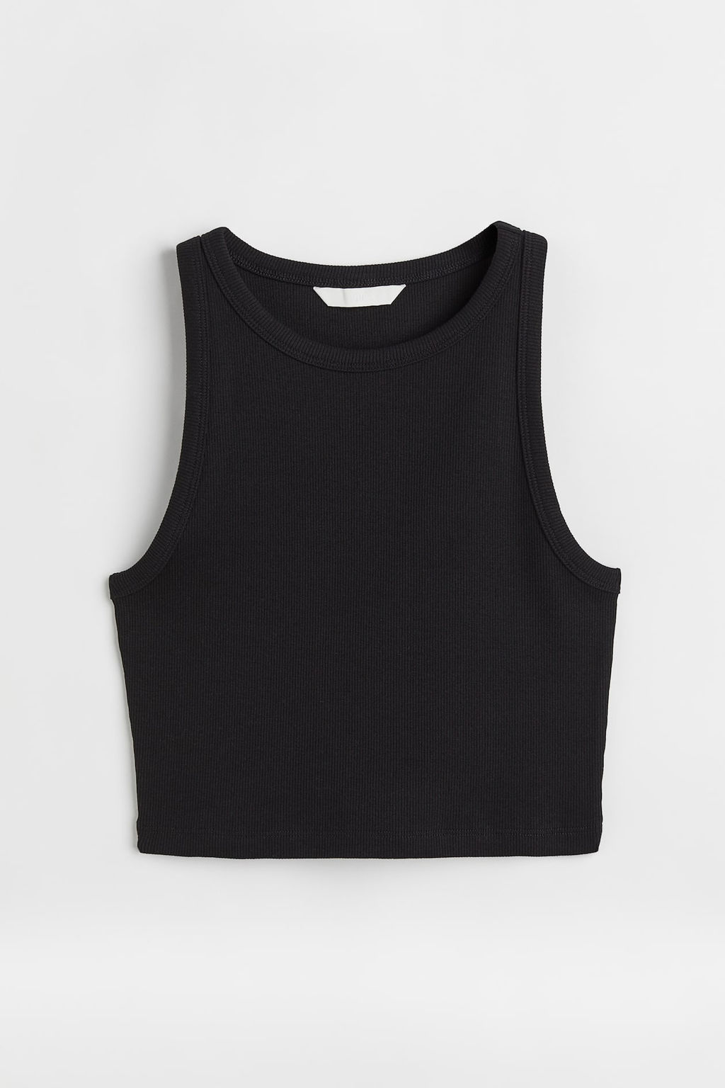 Camiseta cropped sin mangas - H&m фото 4