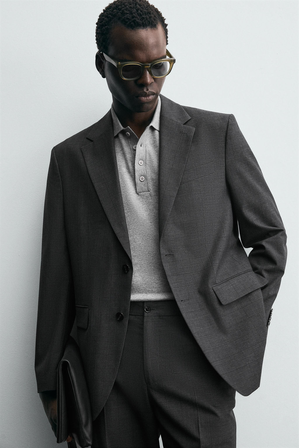 CHECK SUIT BLAZER - Zara фото 7