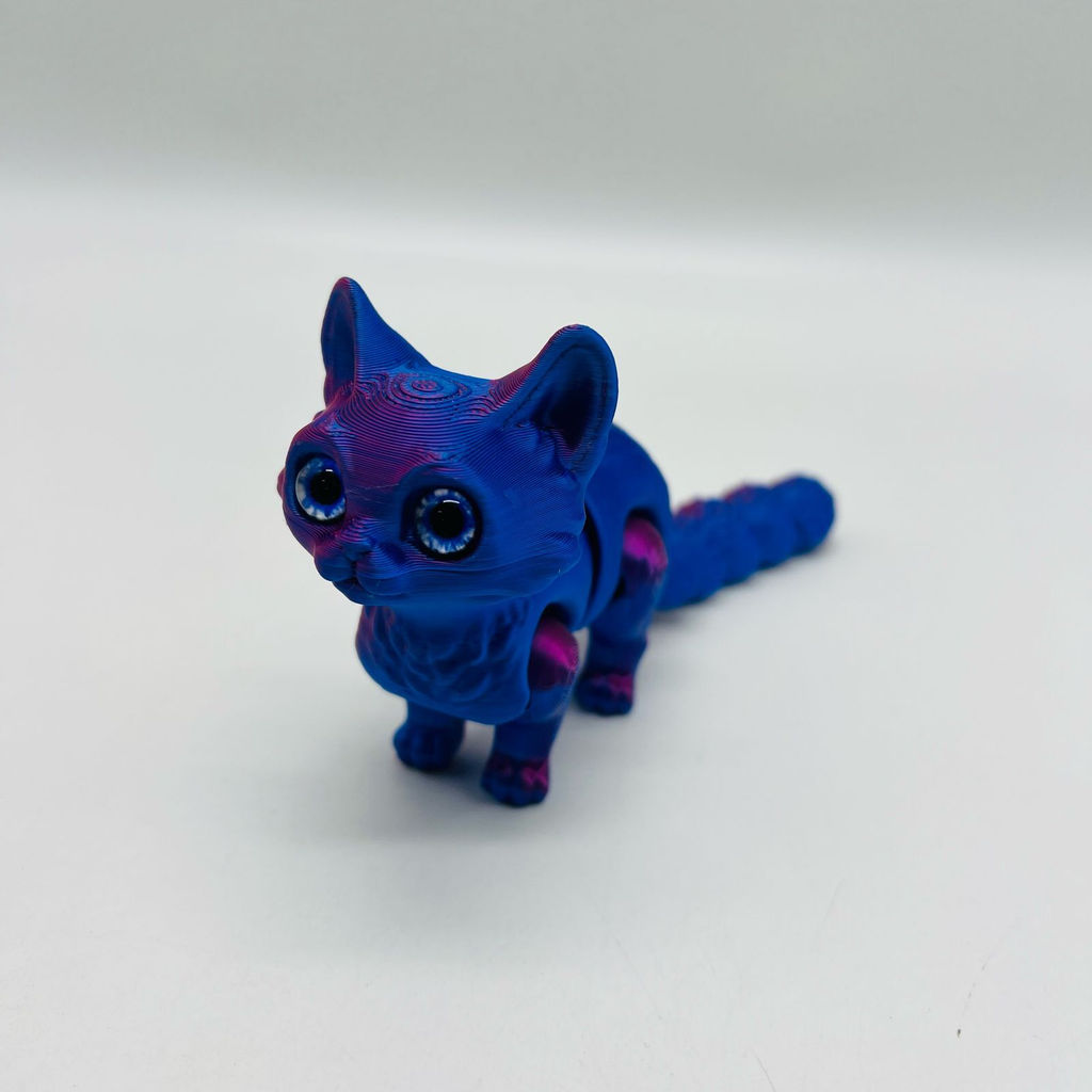 Игрушка подвижная - Кот 15 см в ассортименте