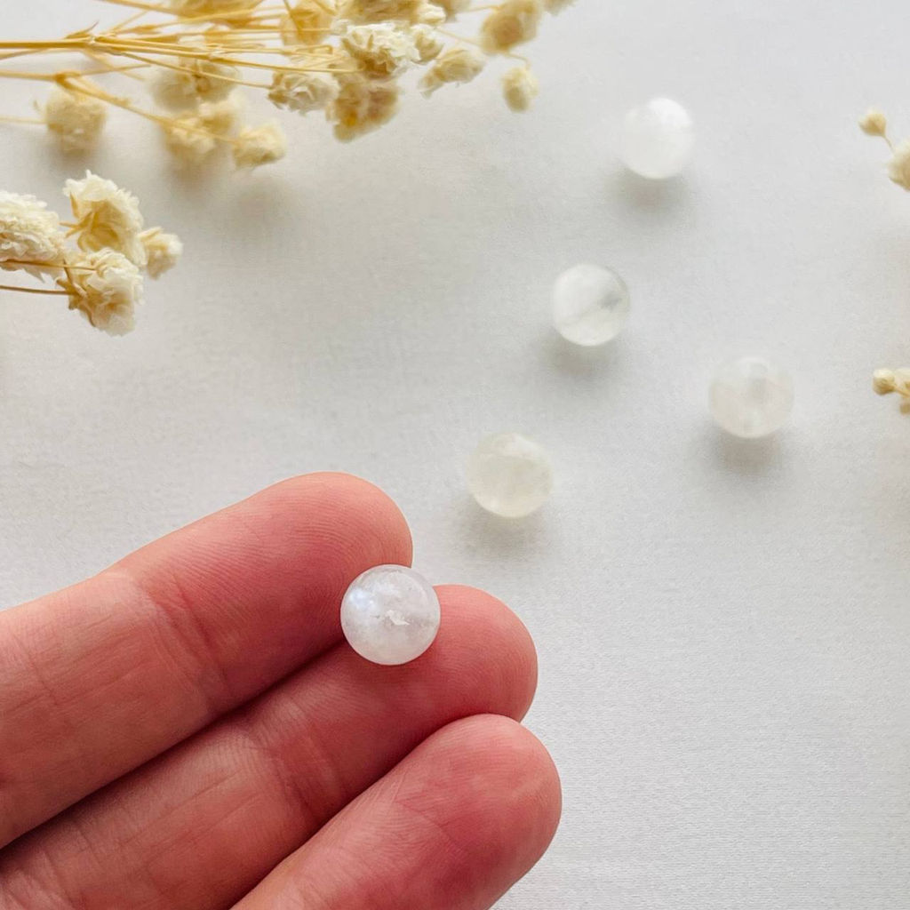 Бусины для украшений из Лунного камня (5 шт)