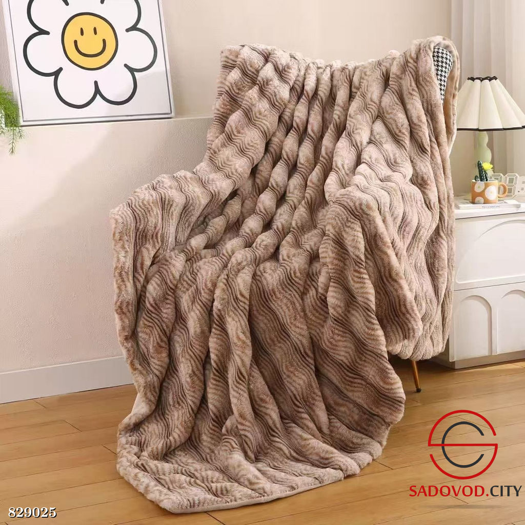 Плед на кровать в подарочной сумке