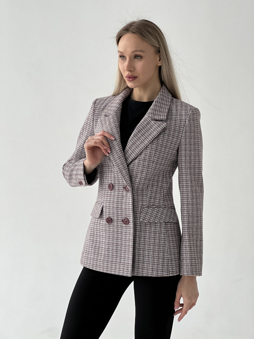 Пальто-пиджак женское демисезонное - Kankan фото 10