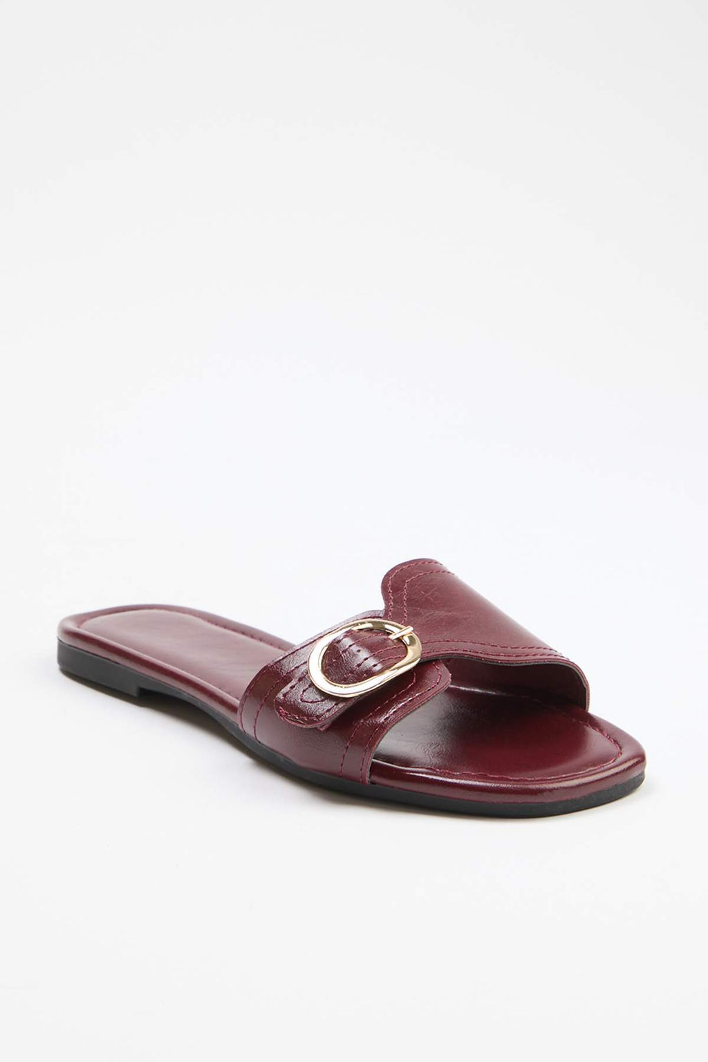 Bordo Kad?n Toka Detayl? Terlik TAKSS26TE00032