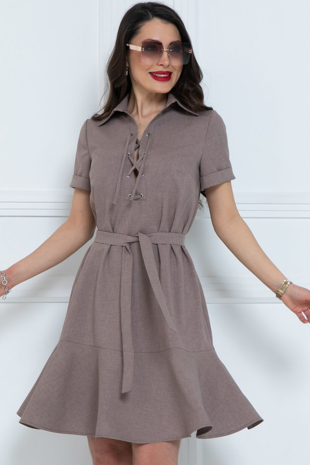 Платье Моника (латте) - Diolche фото 6