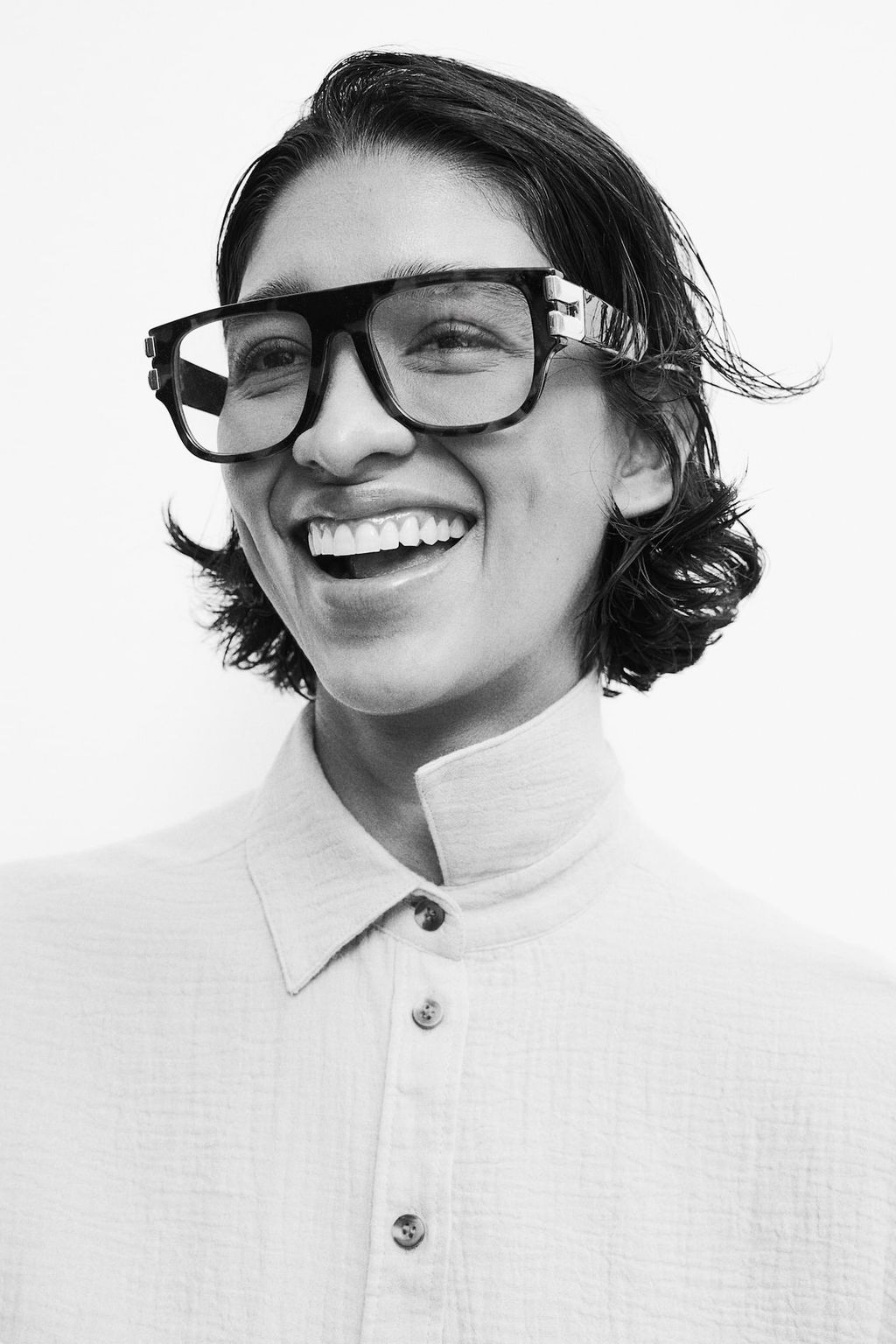 Camisa de algodon - H&m фото 2