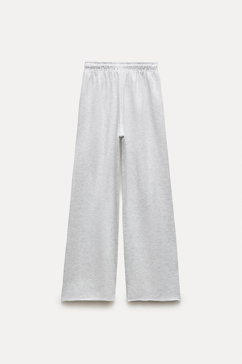 FADED-EFFECT PLUSH JOGGER TROUSERS - Zara фото 18