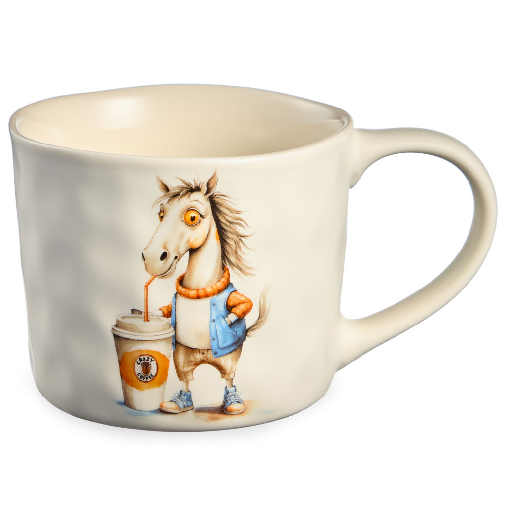 КРУЖКА LEFARD CRAZY COFFEE 380МЛ