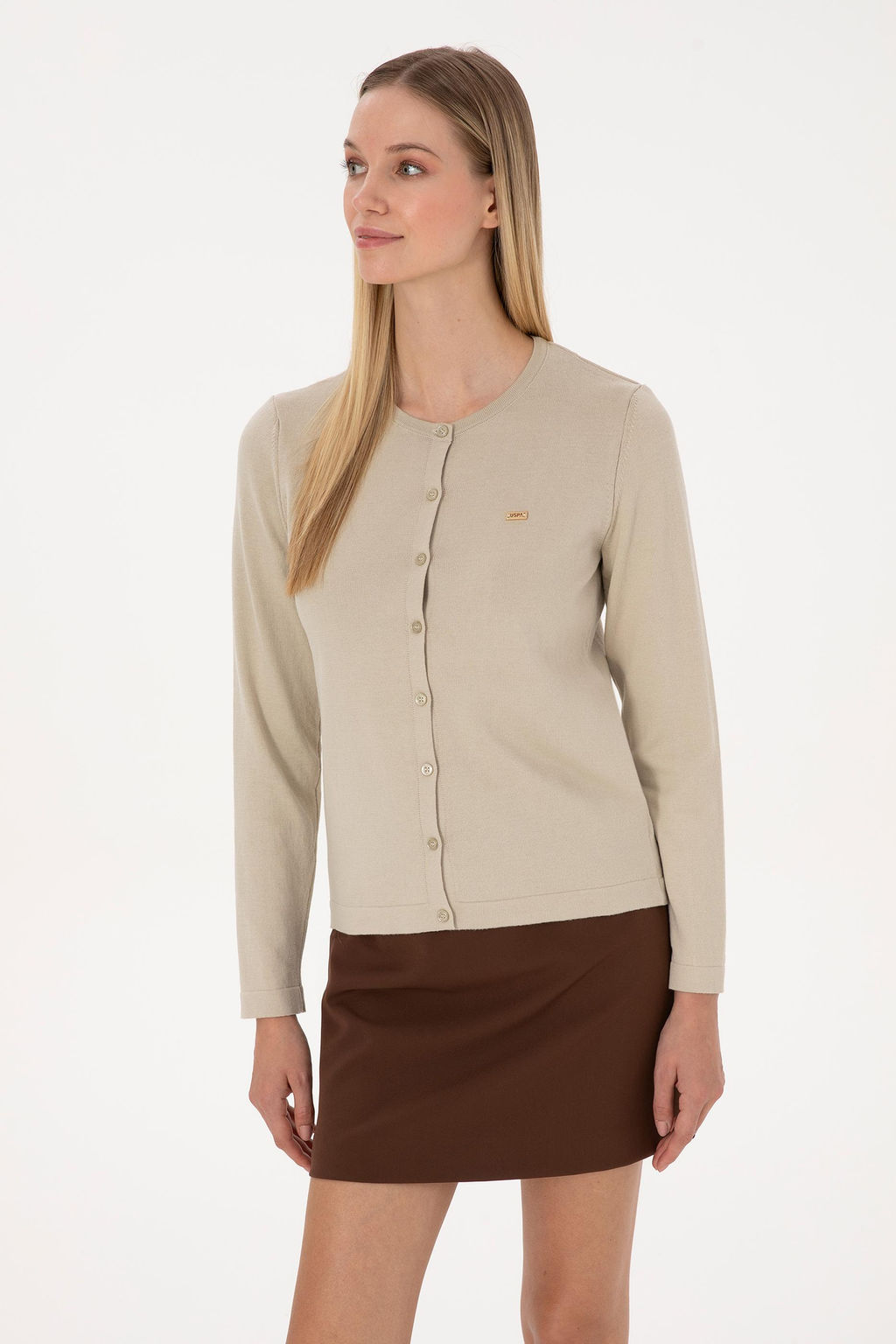 Kad_n A__k Haki Basic Triko H_rka - U.s. polo assn фото 3