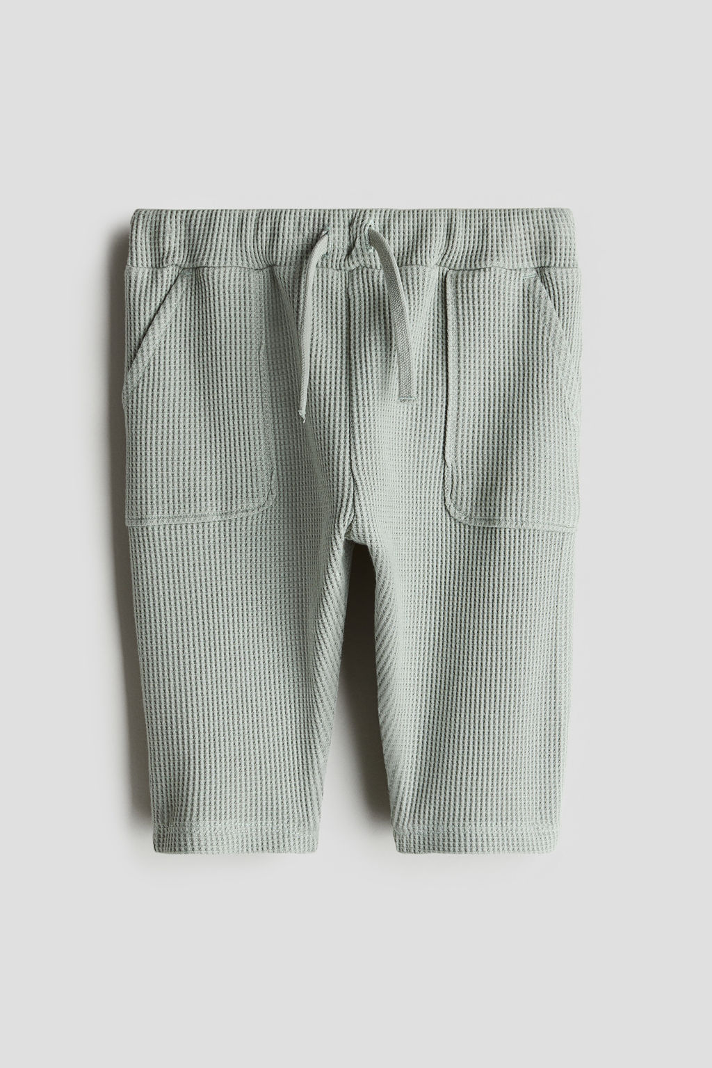 Joggers en algod?n gofrado