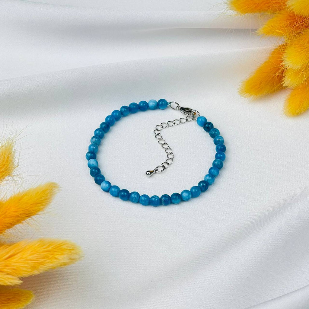 Браслет из Апатита 17,5 см +