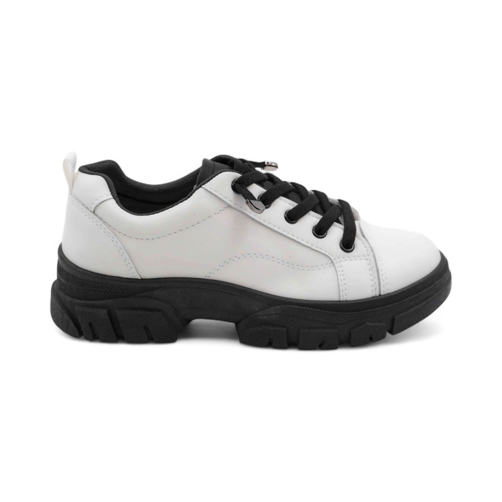 Кроссовки женские N6-71 черно белые - Sport фото 2