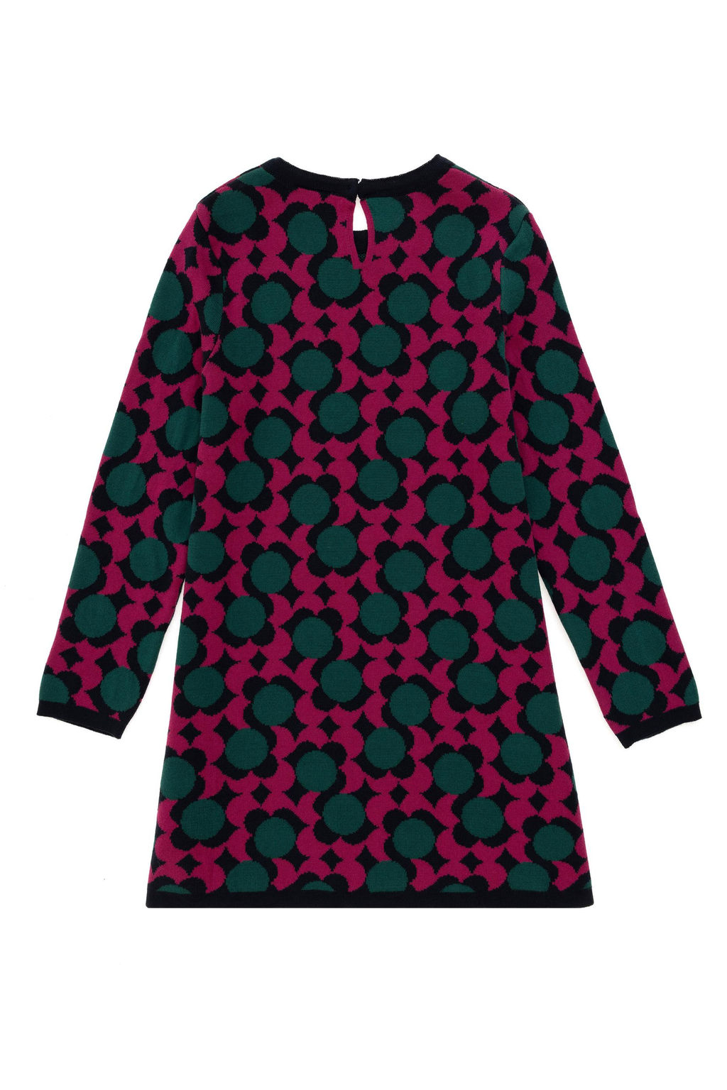 Темно-синее трикотажное платье для девочки Неожиданная скидка в корзине - U.s. polo assn фото 2