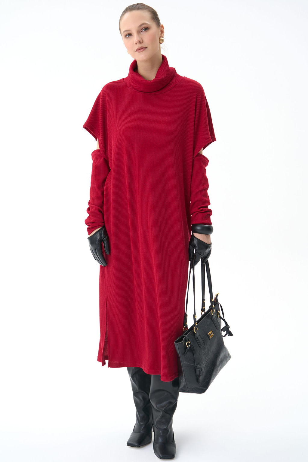 Платье Ирма (красный) - Эльза фото 21