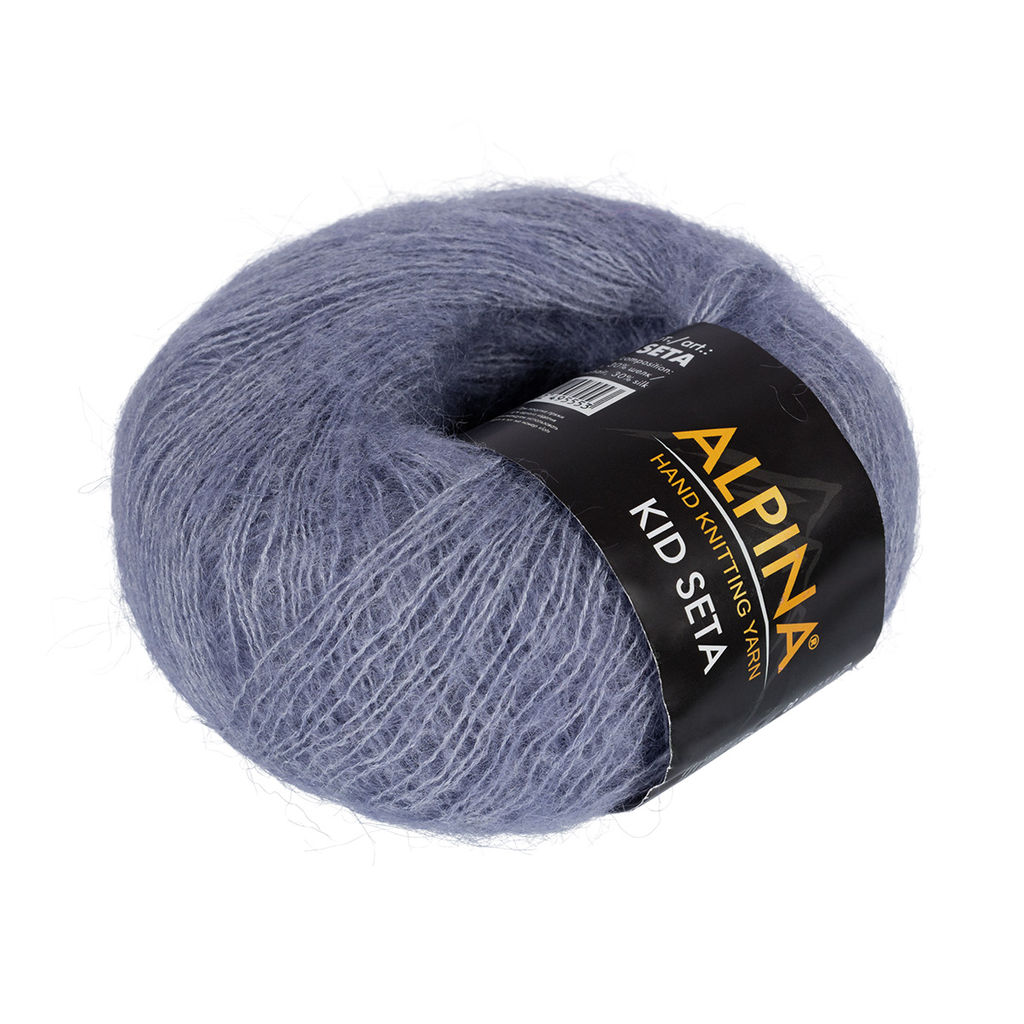 Пряжа ALPINA KID SETA 70% кид мохер, 30% шелк 4 шт. х 25 г 225 м  5 м