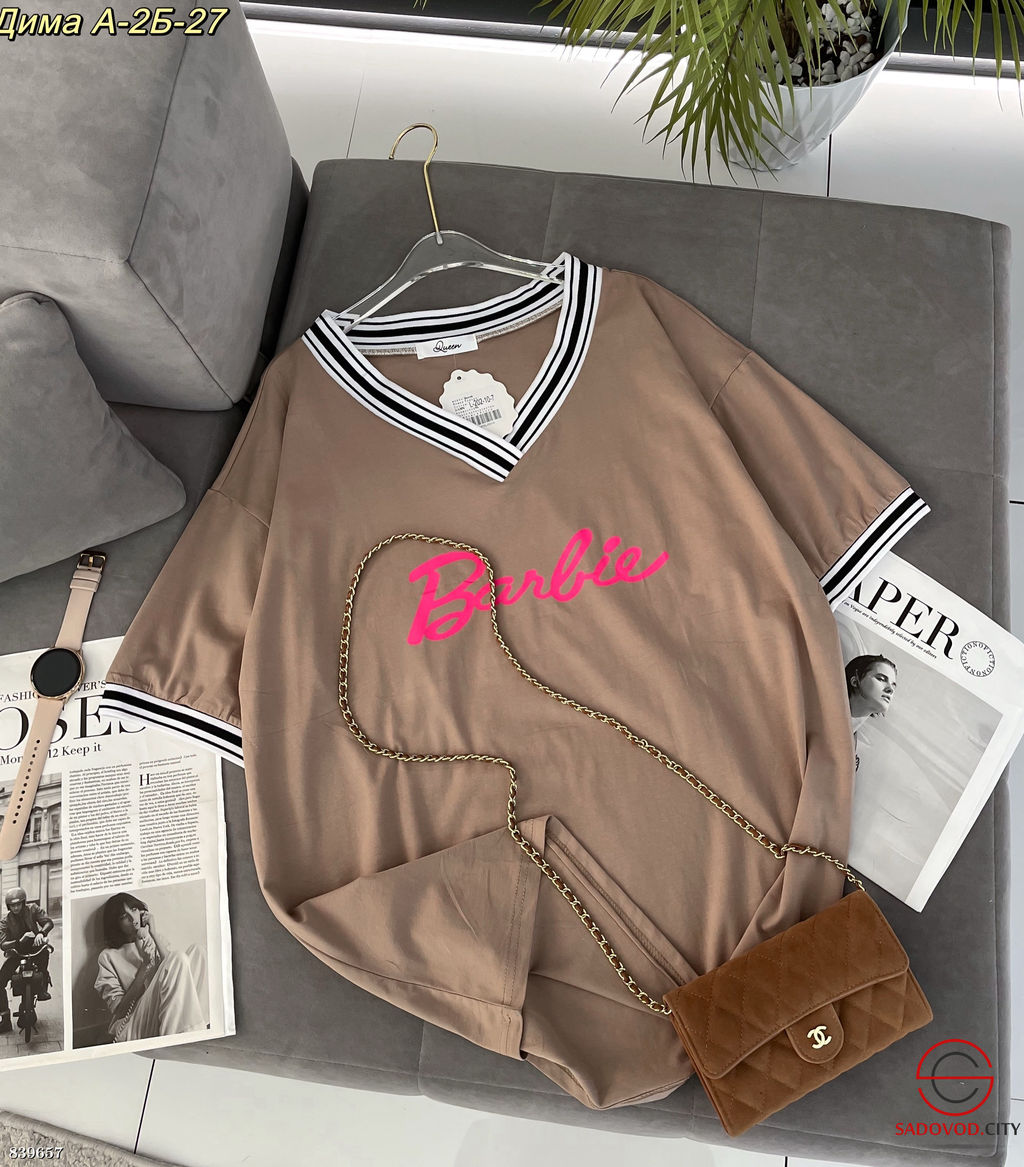 Футболка женская с надписью - Bruno фото 2