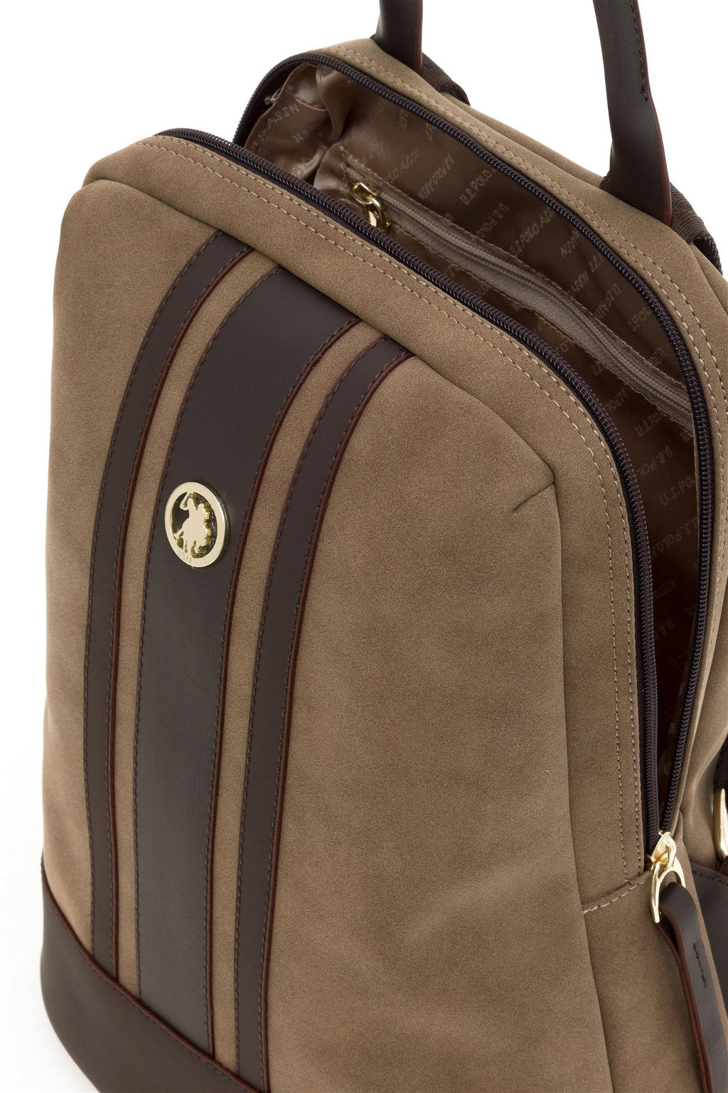 Женский коричневый рюкзак Неожиданная скидка в корзине - U.s. polo assn фото 6