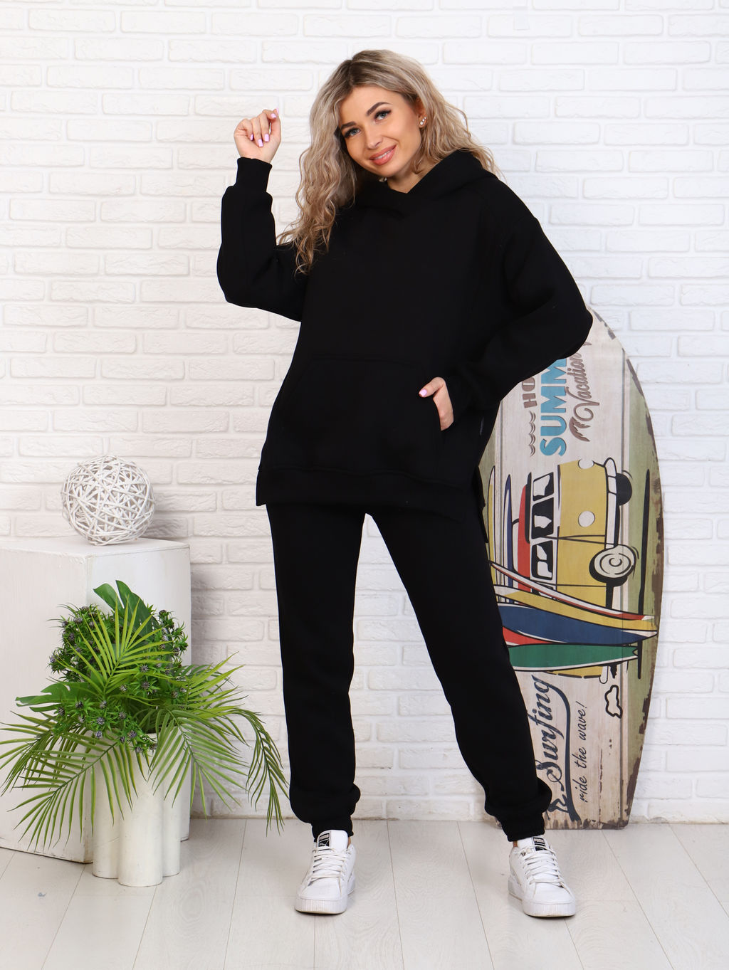 Костюм женский 5-321г (черный)