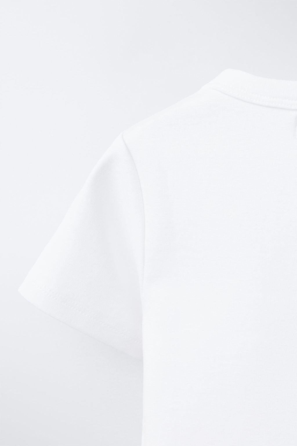 PLAIN INTERLOCK T-SHIRT - Zara фото 4