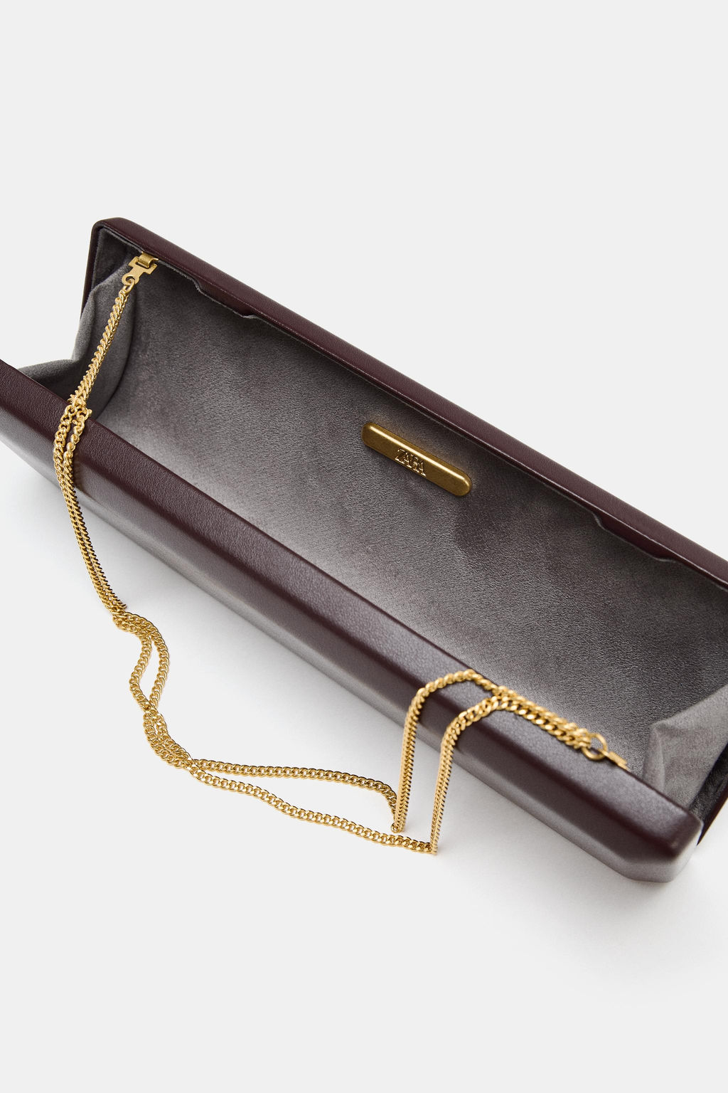 RIGID RECTANGULAR CLUTCH BAG