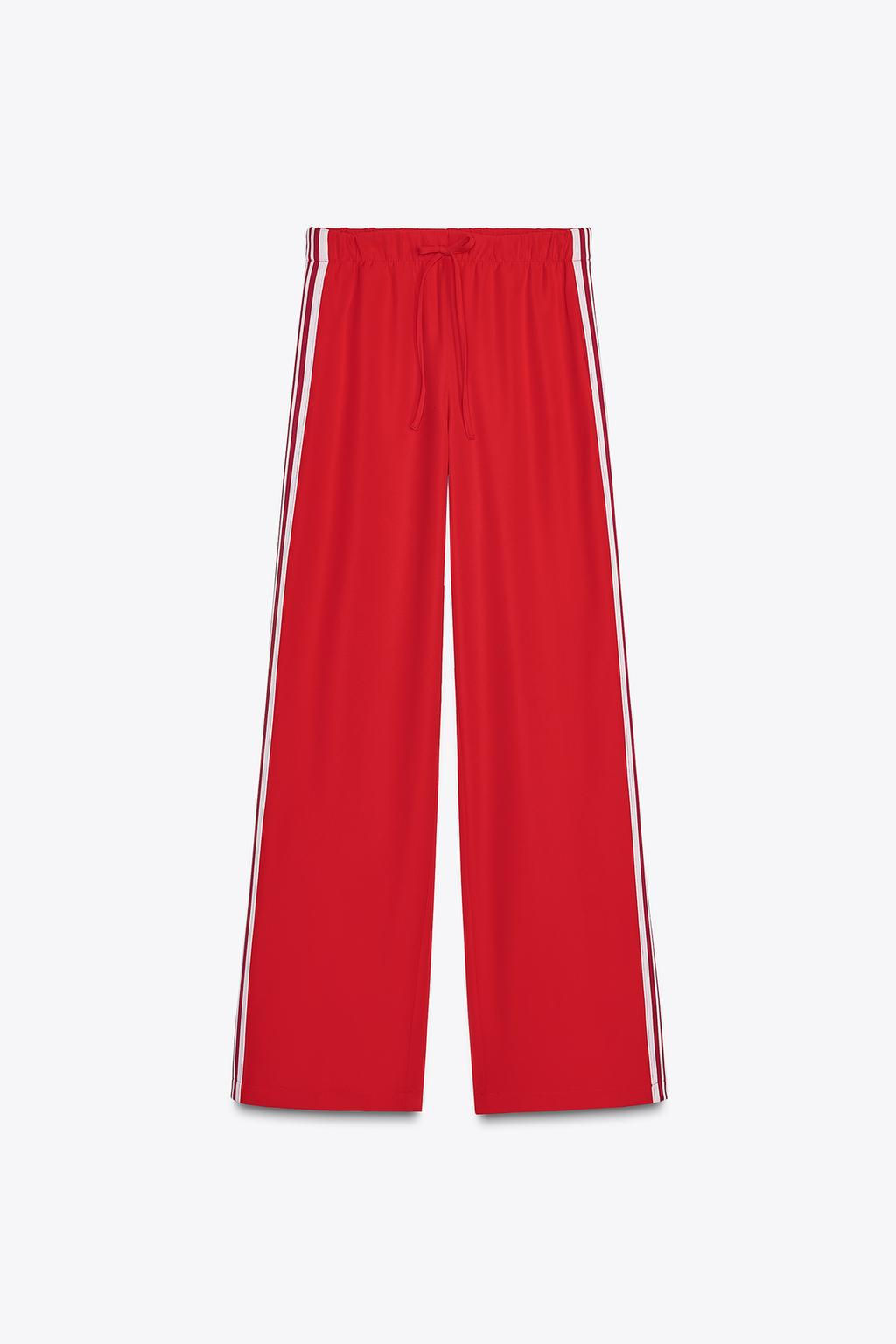 TROUSERS WITH SIDE TAPING - Zara фото 3