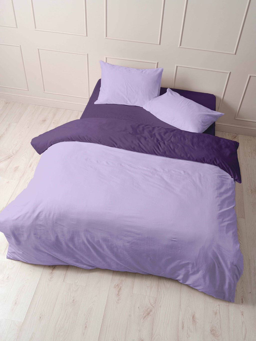 КПБ Мастерская снов Поплин 11680 сирень/1,5сп - Шуйские ситцы фото 4