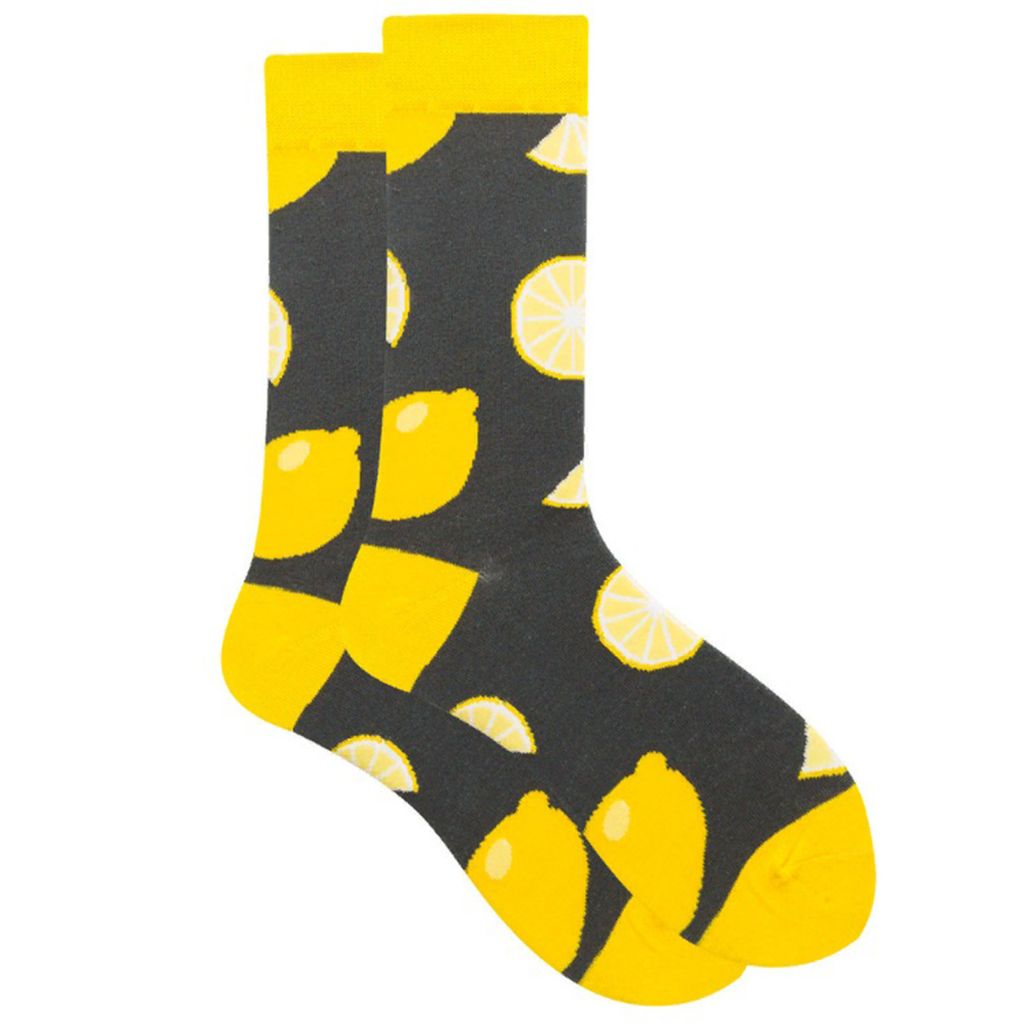 Носки р.40-45 Лимон крупный - Krumpy фото 3