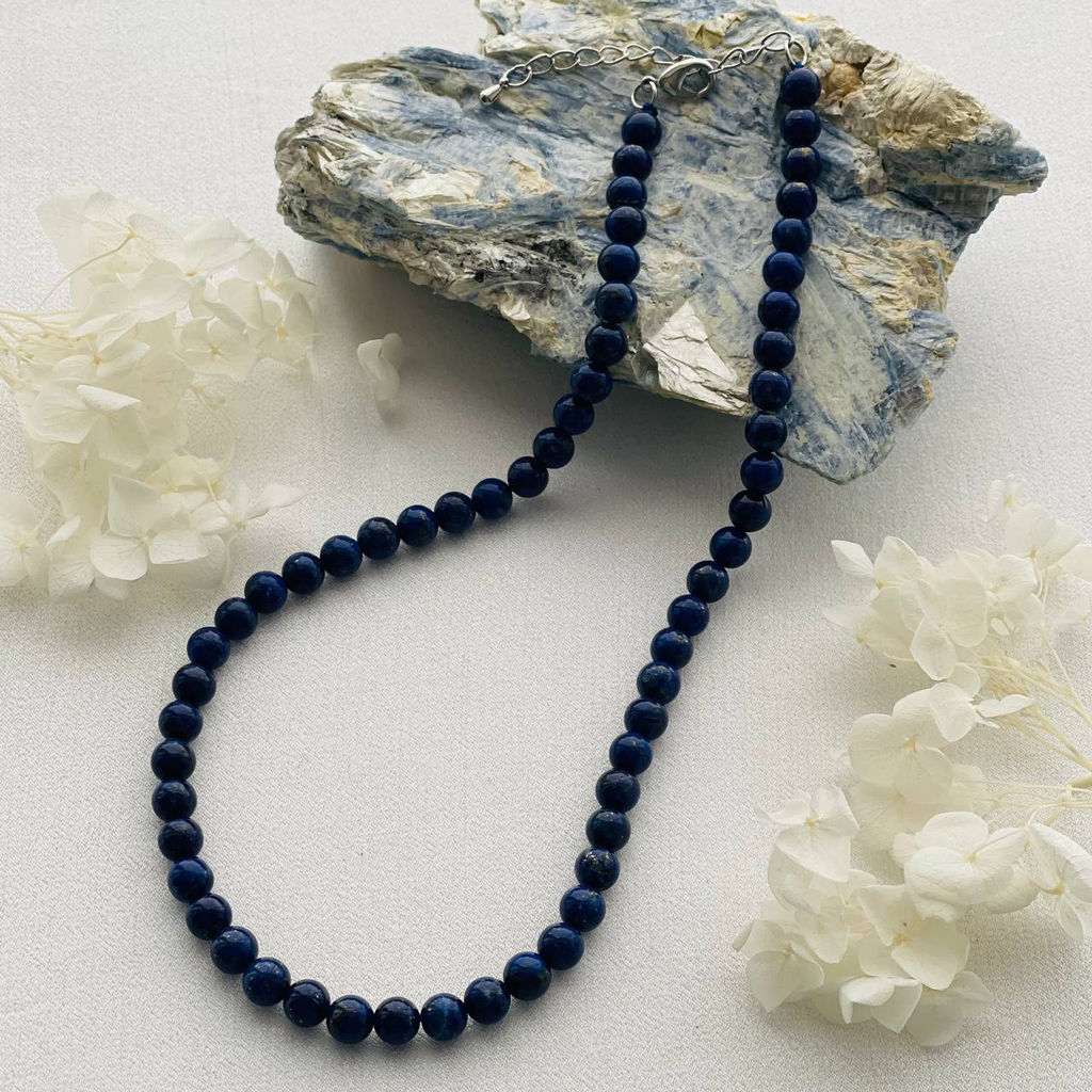 Бусы из Лазурита - Радуга самоцветов фото 4