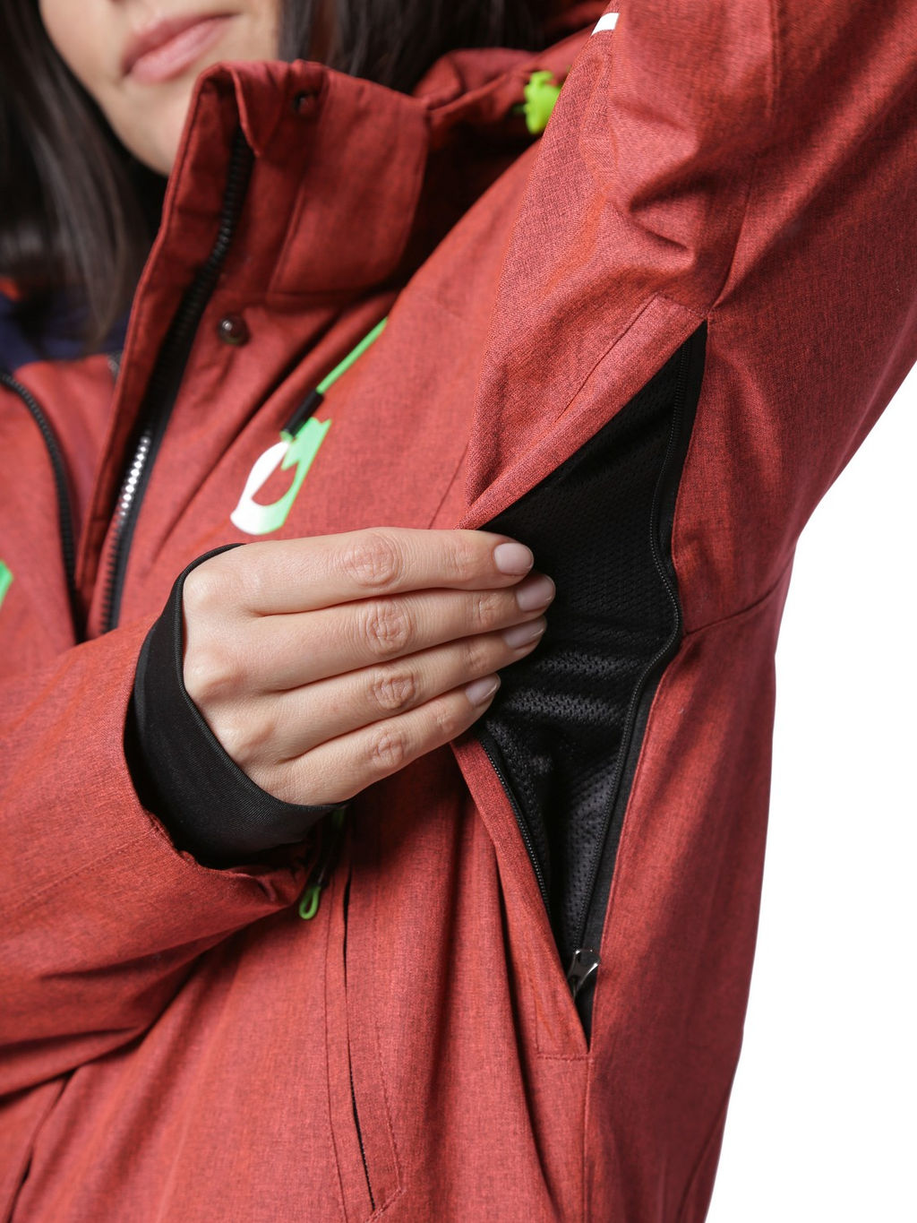 Комбинезон B-9063 Темно-бордовый - Snow headquarter фото 37