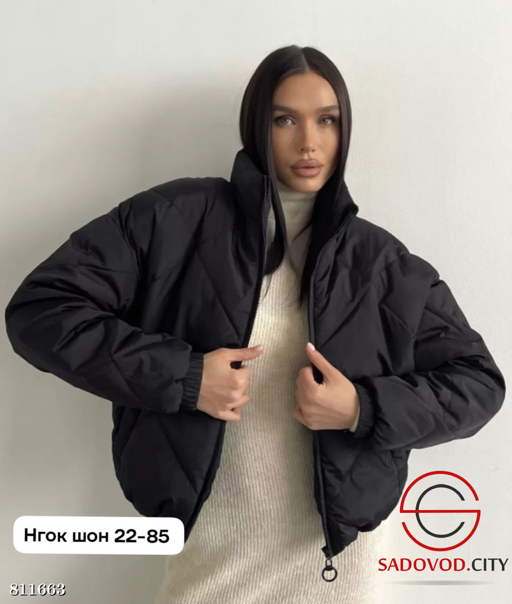 Куртка женская с высоким воротником - Bruno фото 2