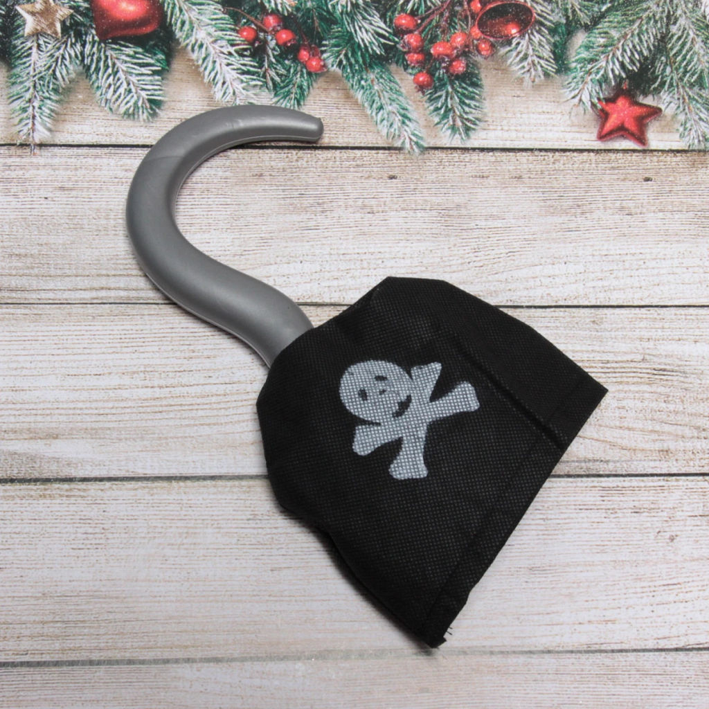 Цена за 4 шт. Карнавальный аксессуар "Пиратский крюк"