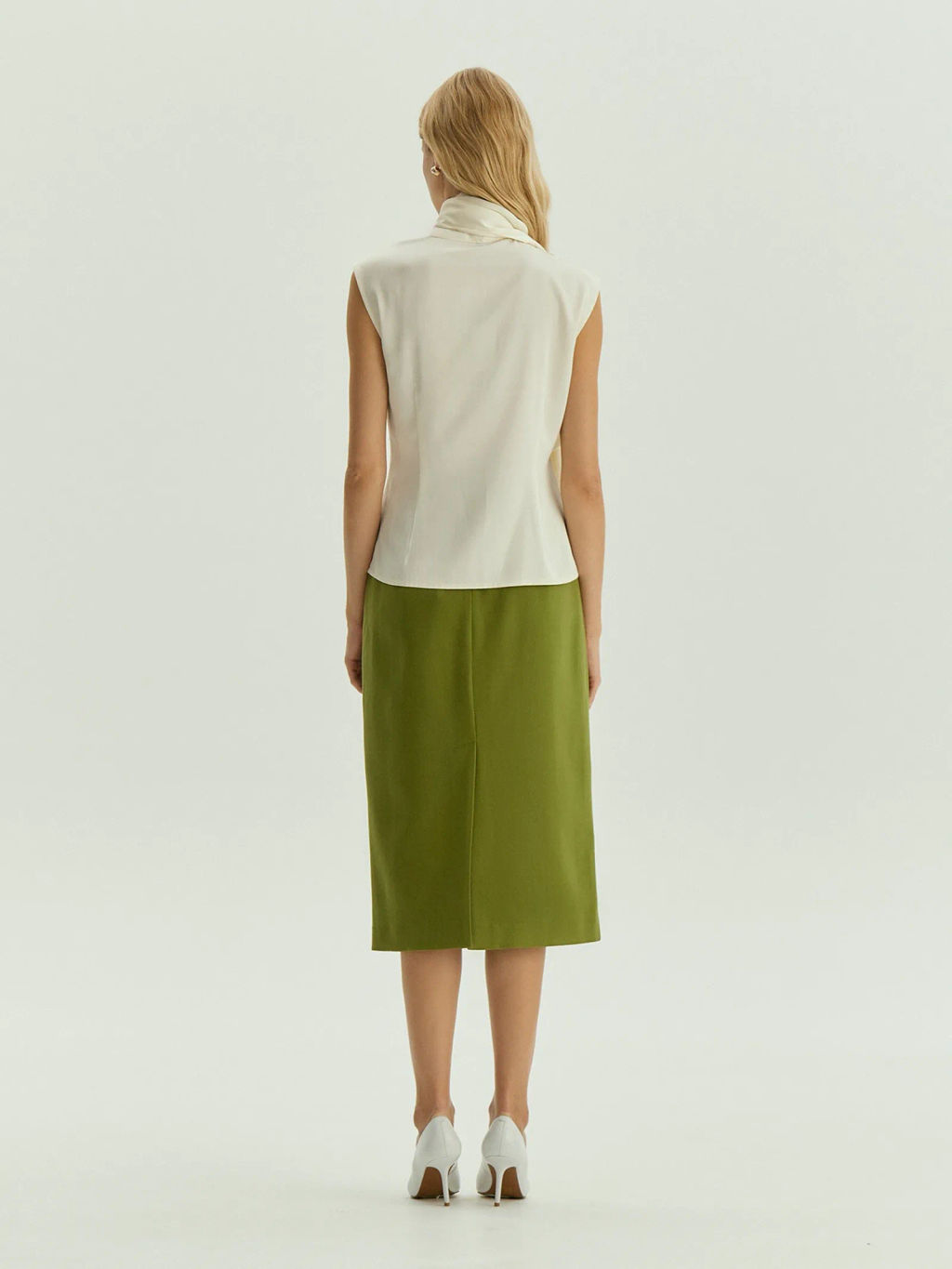 Блузка из вискозы, B3246/bibl - Emka фото 5