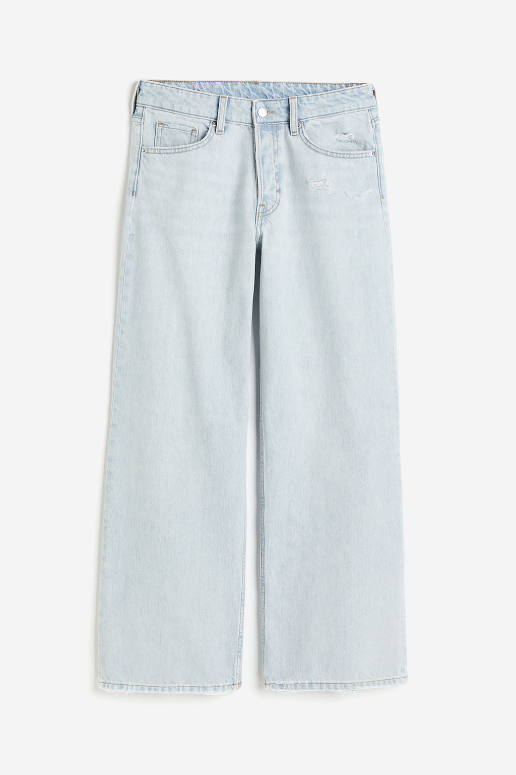 Baggy Wide Low Jeans - H&m фото 5